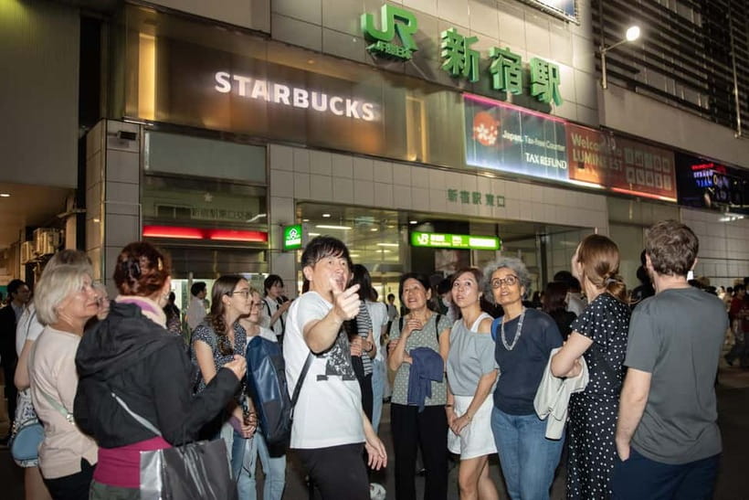 Tokyo: Dark Side of Tokyo Shinjuku Red Light Walking Tour - Getting There Without Losing Your Head at Shinjuku Station