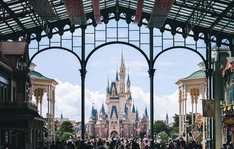 Tokyo Disneyland: 1-Day Entry Ticket and Private Transfer - Entering the park fast with your QR code ticket