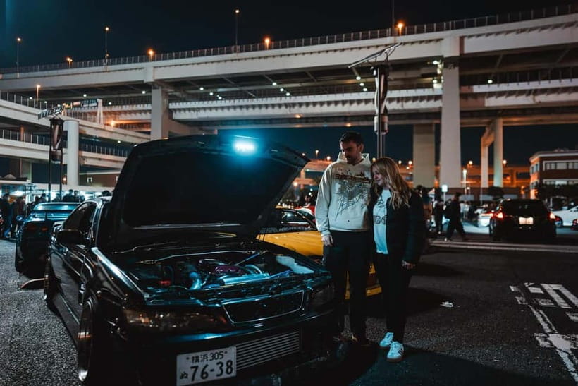 Tokyo Drift: Daikoku PA Supreme Car Experience 大黒PA - Yokohama stop: photos, a car-shop vibe, and time to browse