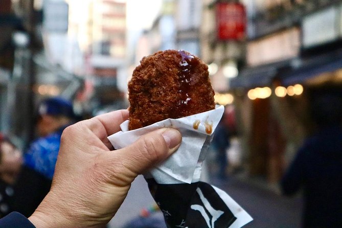 Tokyo: Food Tour in Ueno with 10+ Tastings of Japanese Classics - What You’ll Eat in This 10+ Tastings Route (Savory, Sweet, and the Secret Dish)
