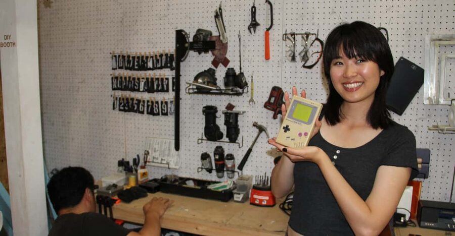 Tokyo: Gameboy Mod Workshop at Akihabara - Finding Wakita Building, Second Floor Check-in That Matters