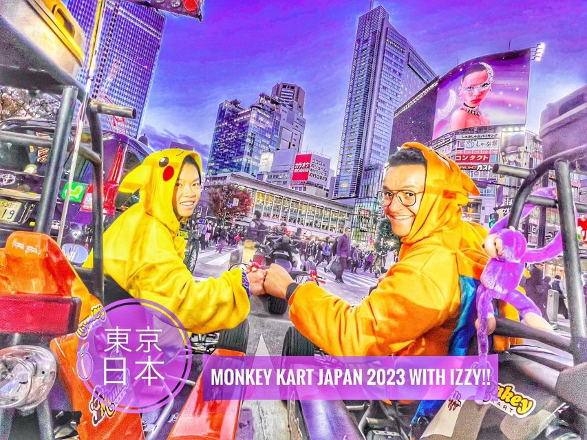 Tokyo Go-Karting Experience: Shibuya Crossing with Photos - Meeting at Monkey Kart Shibuya, Then Get Fitted and Briefed
