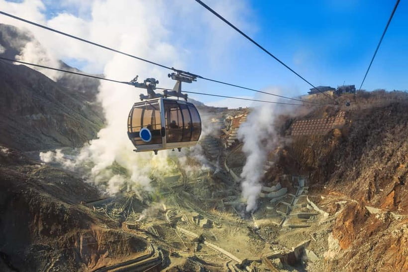 Tokyo: Hakone Fuji Day Tour w/ Cruise, Cable Car, Volcano - Pirate Boat on Lake Ashi, Your First Big Fuji Shot