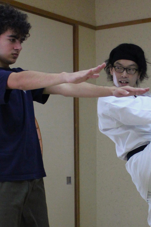 Tokyo: Karate Experience with Former All-Japan Champion - Pads, conditioning, and the workout side of karate