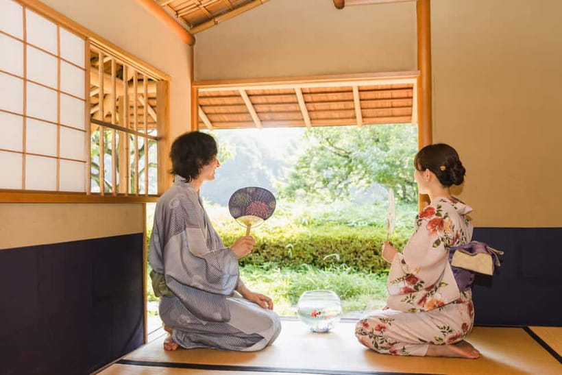Tokyo: Kimono Rental inside Shinjuku Gyoen National Garden - Your 90-Minute Schedule, From Rakuu-tei Dressing to Garden Stroll