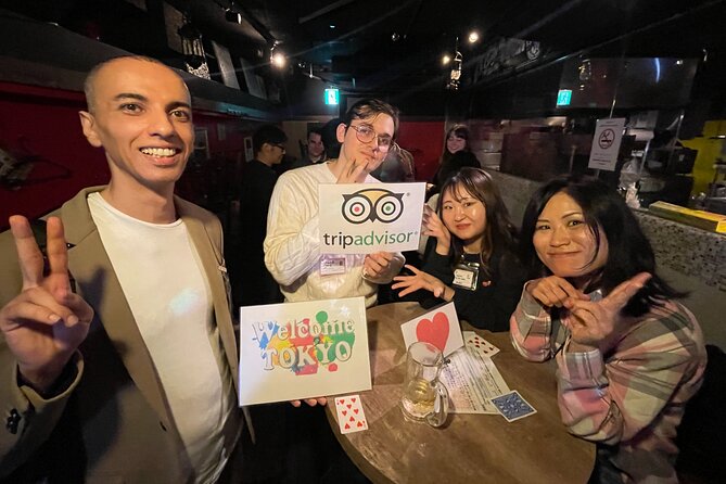 Tokyo Local Friends Solo attend Party All We Can Drink in Shibuya - Stop at Asian Spice King: International Party Chat Over Drinks
