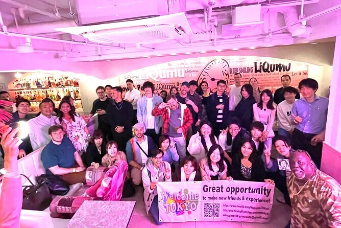Tokyo Local Friends Solo attend Party All We Can Drink in Shibuya - Drinks Included: All-You-Can-Drink, but Drink Smart