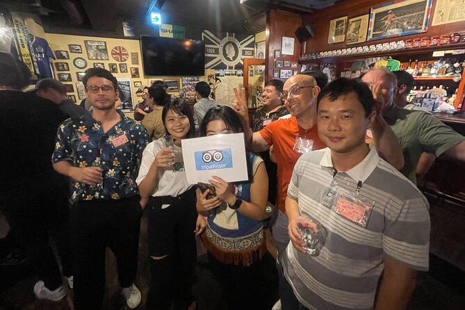Tokyo Locals & Traveller can come alone Party experience Shibuya - Perry’s Bar check-in, wristband, and games from 4:00 to 6:00