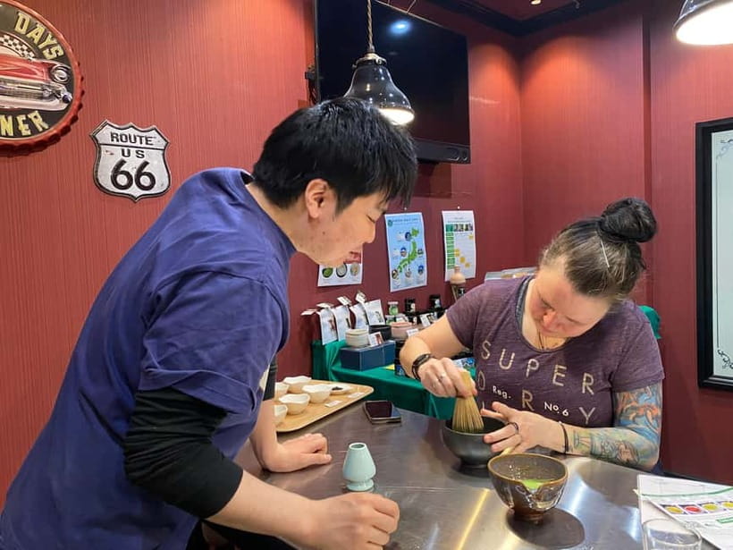 Tokyo: Matcha Tasting and Making Experience - Making your own bowl of Ousucha with a bamboo whisk