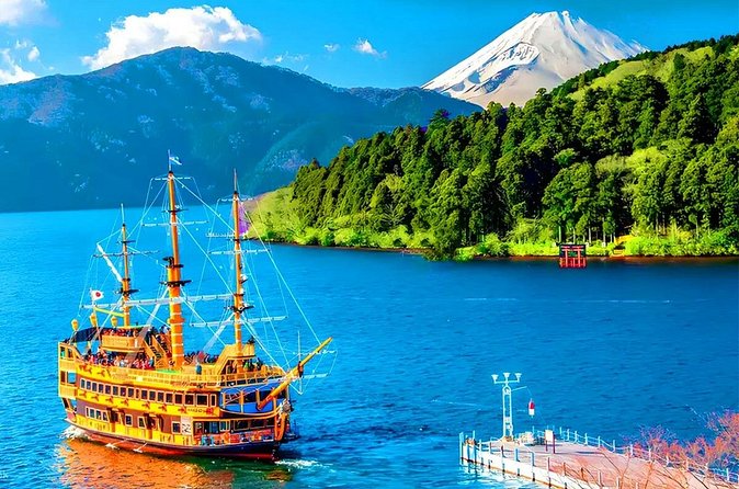 Tokyo: Mt. Fuji Cruise & Hakone Ropeway Day Trip by Bus - Fuji Shibasari Peace Park, A Quieter Mt. Fuji View