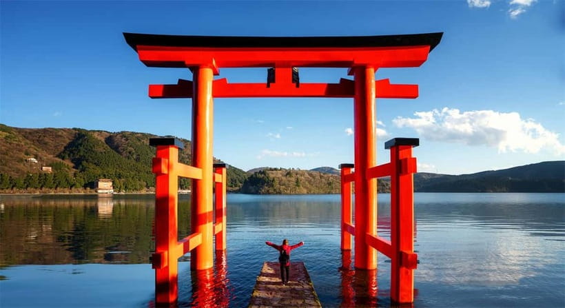 Tokyo: Mt. Fuji Tour, Hakone Ropeway, Owakudani, Lake Ashi - Heiwa no Torii and Hakone Shrine, the Fuji Photo Starts Here