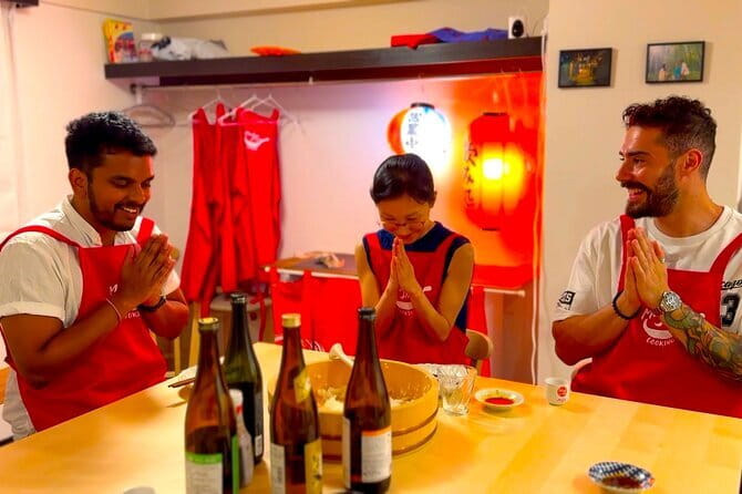 Tokyo Night Cooking Class: 5 Home-Cooked Japanese Dishes - Meeting near Shitaya, then starting with ingredients