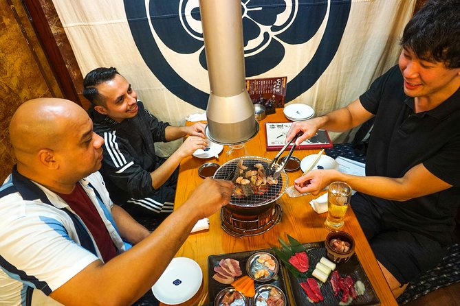 Tokyo Night Foodie Tour in Shinjuku - Seasonal Sushi, Wagyu Beef - What you will actually eat: seasonal sushi and shichirin wagyu