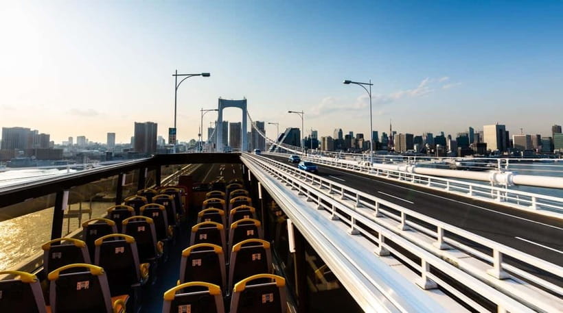 Tokyo: Open Top Panoramic Sightseeing Bus with Audio Guide - Key Highlights You’ll Actually Feel