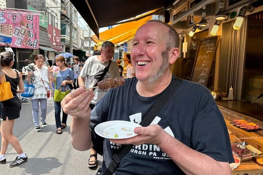 Tokyo: Private Tsukiji Fish Market Tour with 3 food stops - Meeting at Lawson Tsukiji 4 Chome, Then Getting Your Bearings Fast