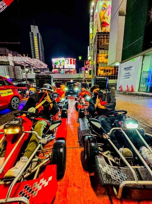 Tokyo: Shibuya and Shinjuku Streets Guided Go-Karting Tour - Stop by stop: what each area is really good for