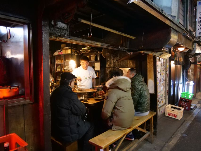 Tokyo: Shinjuku Bar Hopping with All-You-Can-Drink & Dinner - Golden Gai Dinner: Tiny Doors, Big Personality