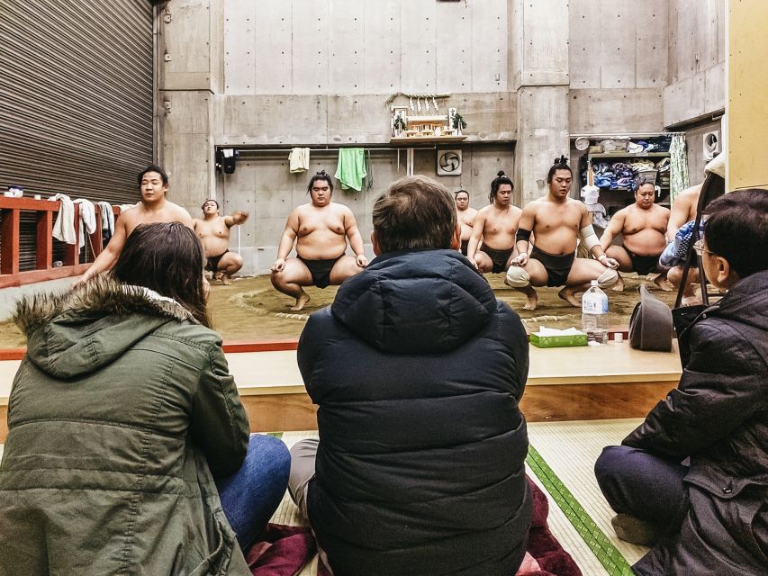 Tokyo: Sumo Morning Training Visit - Inside the stable: silence, photo rules, and “yes, this is real”