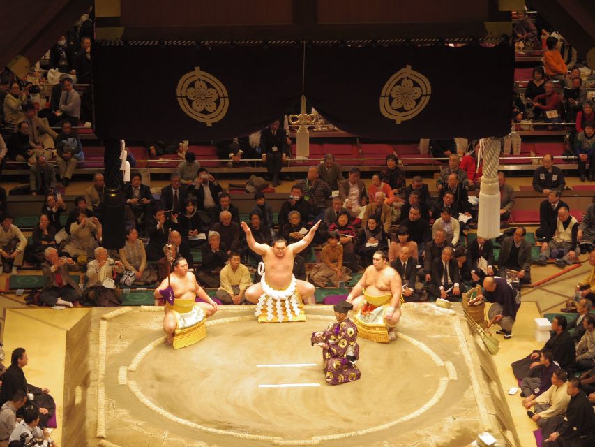 Tokyo: Sumo Tournament Tour with Chair Seat Tickets - Logistics that actually matter on tournament day