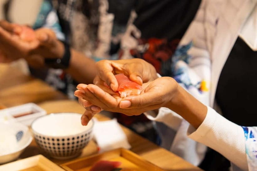 Tokyo: Sushi Making Class in a Happi Coat near a Famous Spot - What You Actually Eat, and Why It Tastes Better on Your Own