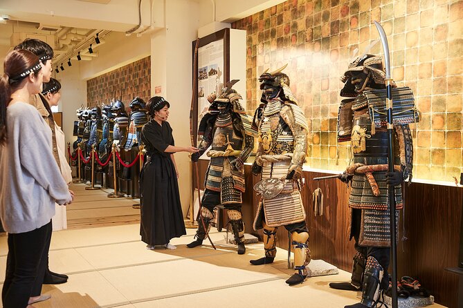 Tokyo Sword Experience - includes Museum Ticket/Ninja Experience - Timing in the Real World: 1 Hour 15 Minutes Can Become Longer