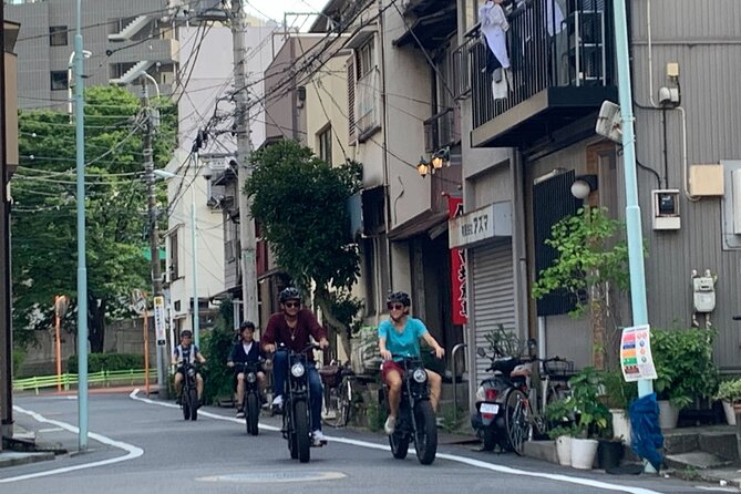 Tokyo Top Highlights 3h Guided E-bike Tour - What Riding Feels Like: E-bike ease, group pace, and safety reality checks
