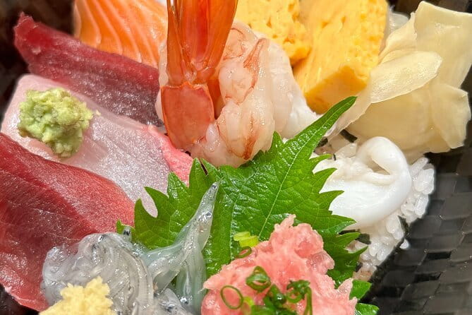 Tokyo Tsukiji Fish Market Food Tour: 15 Stops & Walk Local Street - Start at Tsukiji Hongan-ji Temple, then learn market manners