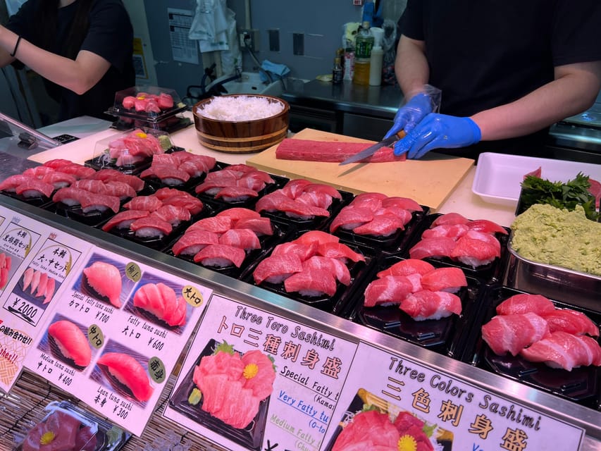 Tokyo: Tsukiji Fish Market Guided Walking Tour - Tsukiji Hongwanji to the Outer Market, the best 2-hour rhythm in Tokyo food
