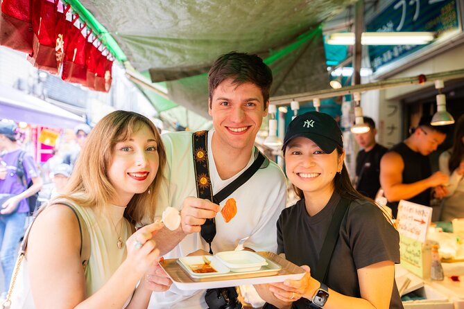 Tokyo: Tsukiji Fish Market Seafood & Street Eats - Why the guides matter: Haru, Ryo, and Toko in action