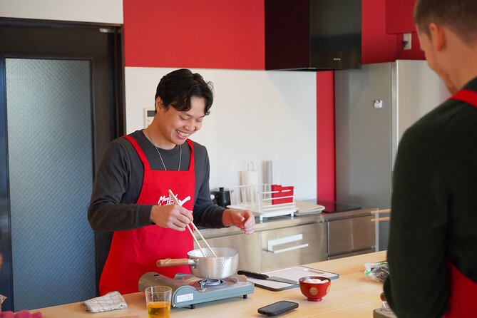 Tokyo Washoku 4-hour Cooking Class: From Market to Table - Eating Your Own Work, With Sake and Drink Pairings
