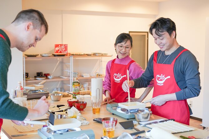 Tokyo Washoku 4-hour Cooking Class: From Market to Table - What You Cook: Makisushi, Miso Soup, Dashimaki Tamago, Nasu Dengaku