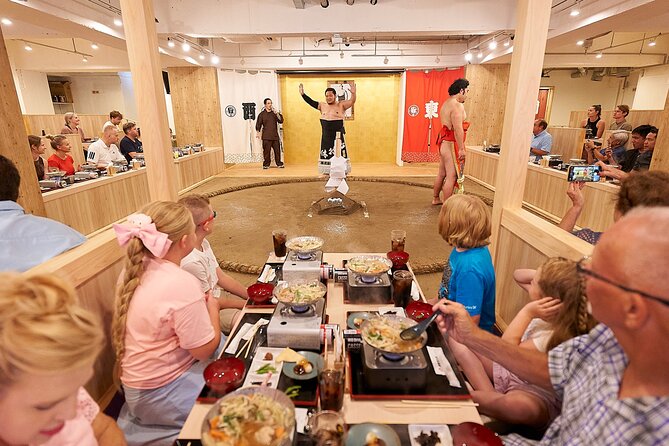 TokyoSumoShow, ChickenHotPot, and Mochi-Pounding by Pro Wrestlers - Getting to SUMOLAND TOKYO RYOGOKU and Finding the Right Entrance