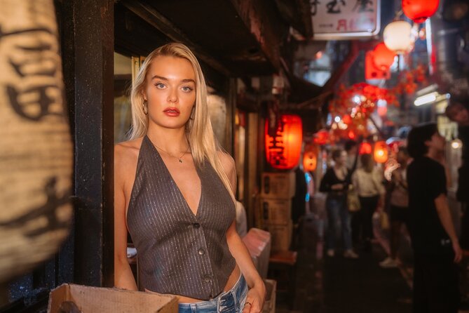 Tour with Pro Tokyo Photographer and take Edgy Unique Portraits - Meeting Shinjuku East Exit, Then Walking to Omoide Yokocho and Kabukicho