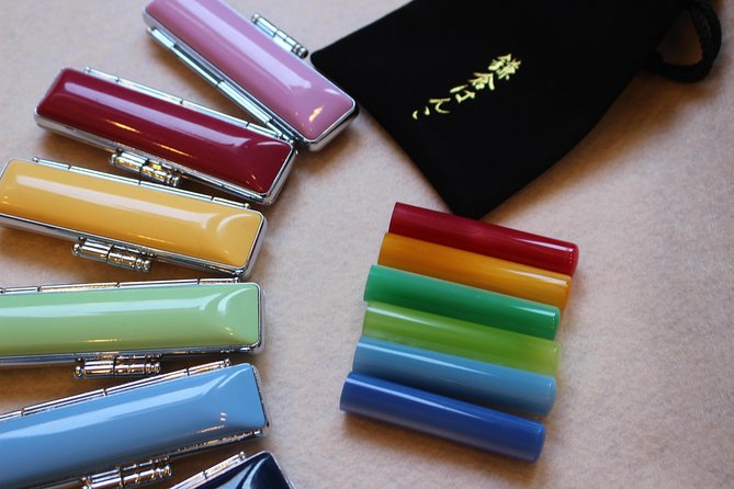 Your Own HANKO Name Seal Activity in Kamakura. - The Engraving Process: Machine Roughing, Hand Finishing